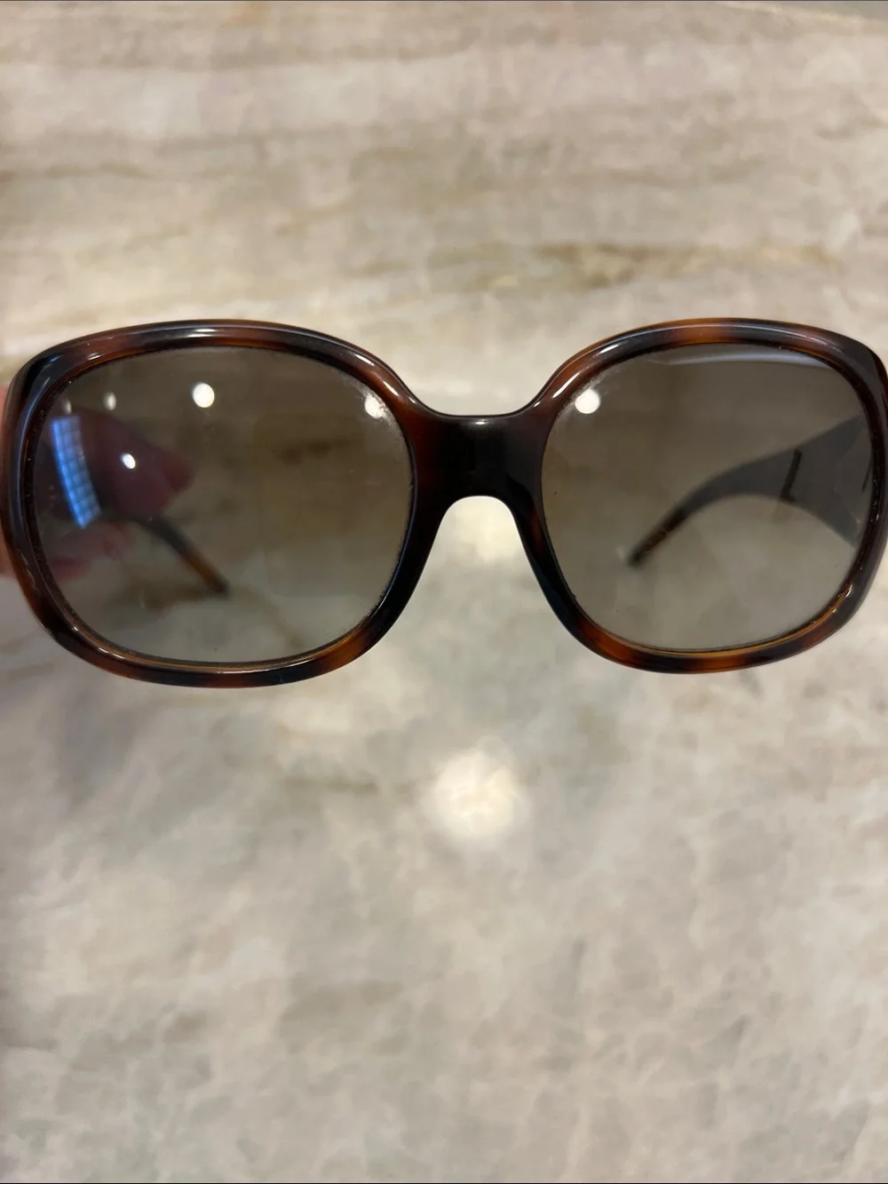 Fendi Tortoiseshell Sunglasses with Brown Gradient Lenses
